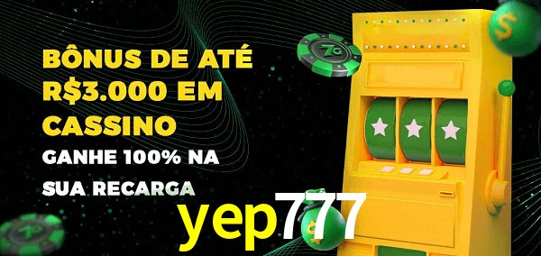yep777 melhor bônus de depósito